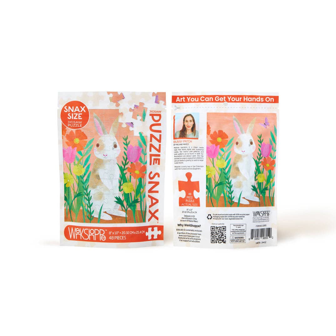 Bunny Patch 48 Piece Puzzle Snax