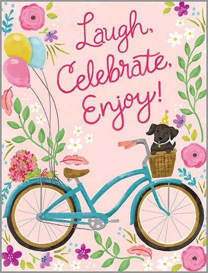 Birthday Greeting Card - Bicycle