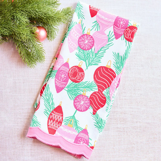 Trim The Tree Tea Towel