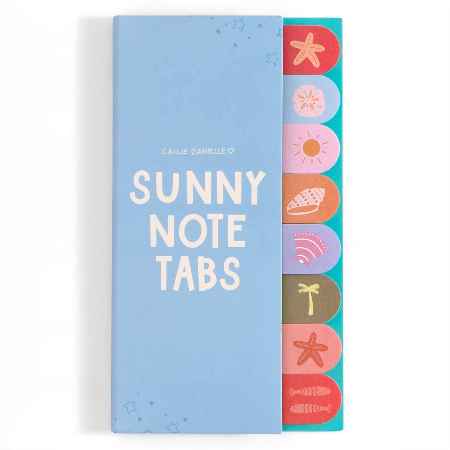 Sunny Beach & Coastal Sticky Note Tabs