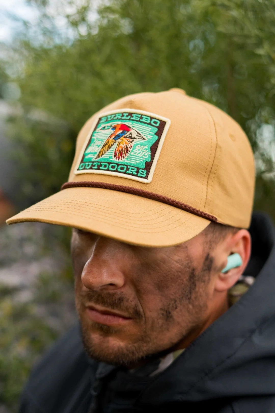 Green Head Patch - Coyote Tan