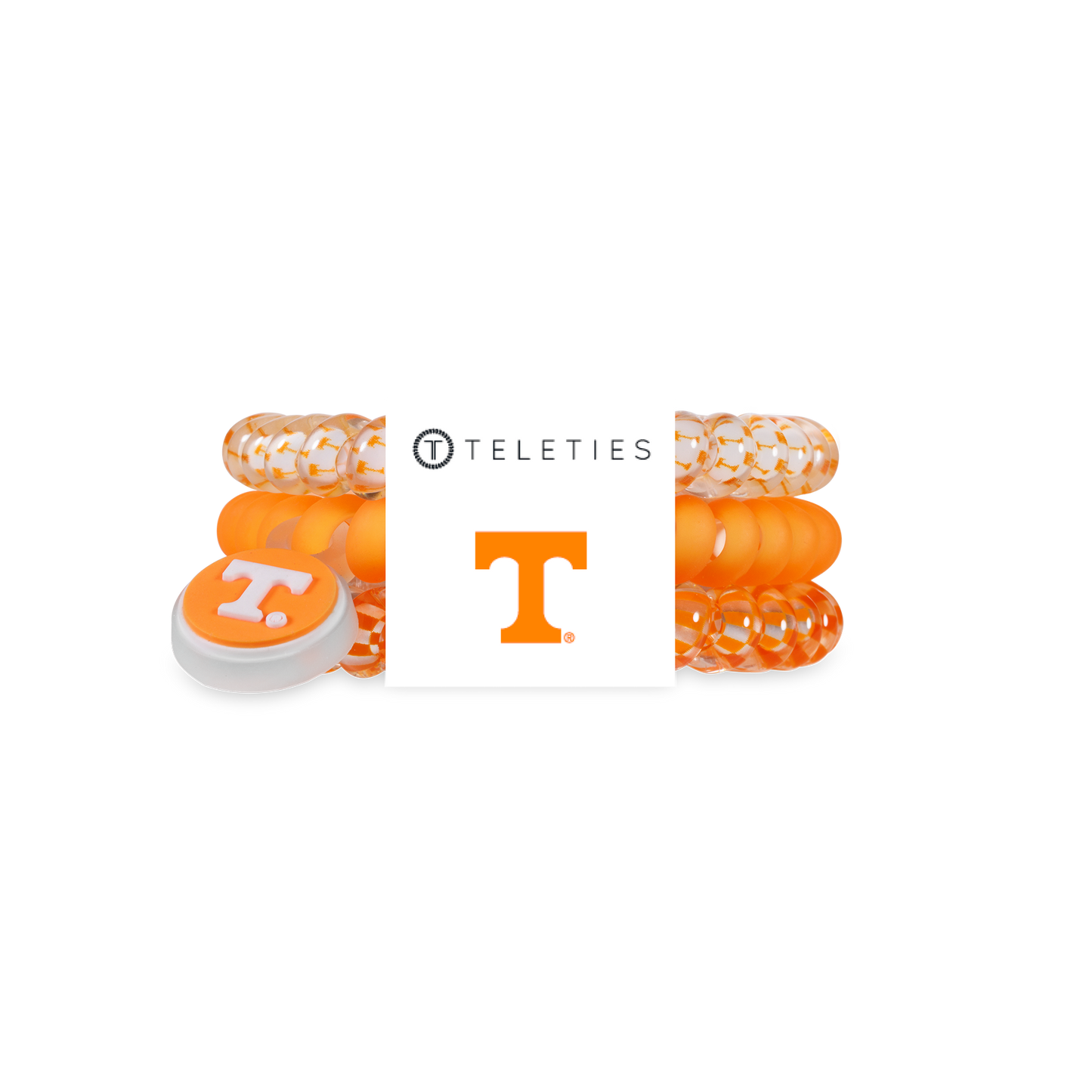 Spiral Hair Coils | Small | Go Vols! Hair Ties