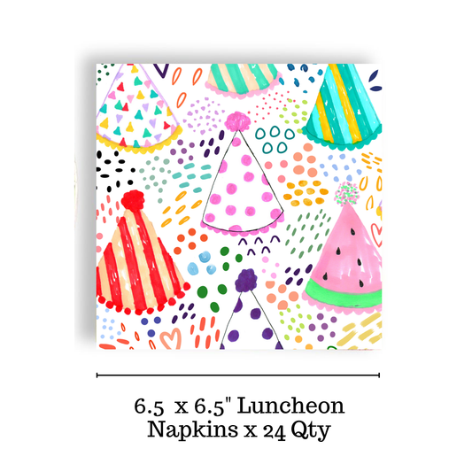 Birthday Party 24ct Luncheon Napkin Separates(3ply)