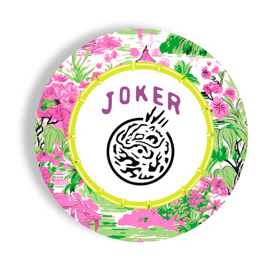 Mahjong 24ct 9" Paper Plates– Salad/Dinner Separates
