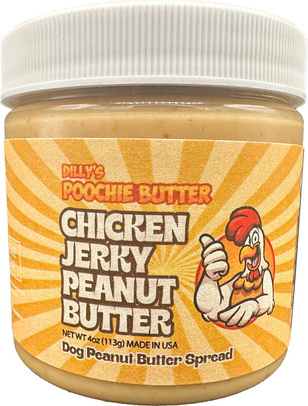 4oz Dog Peanut Butter Flavored Jars