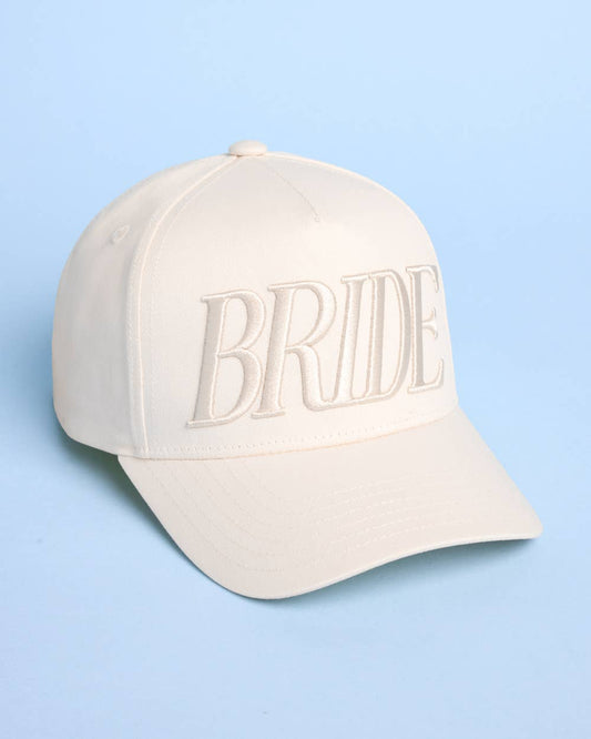 Bride Trucker Hat - Bachelorette Gift, Hair Accessory