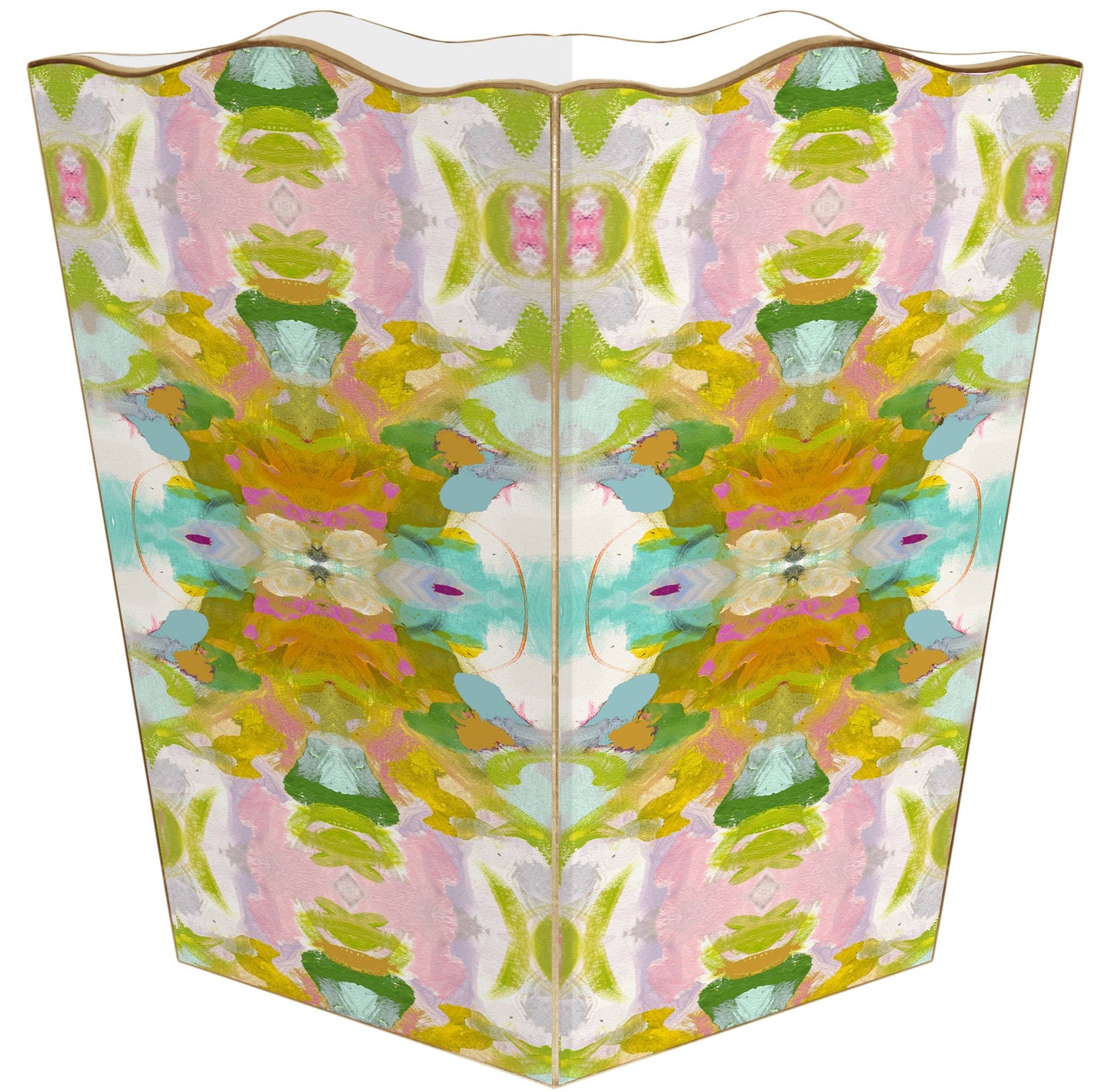 WB528LP-Laura Park Palm Beach Wastepaper Basket