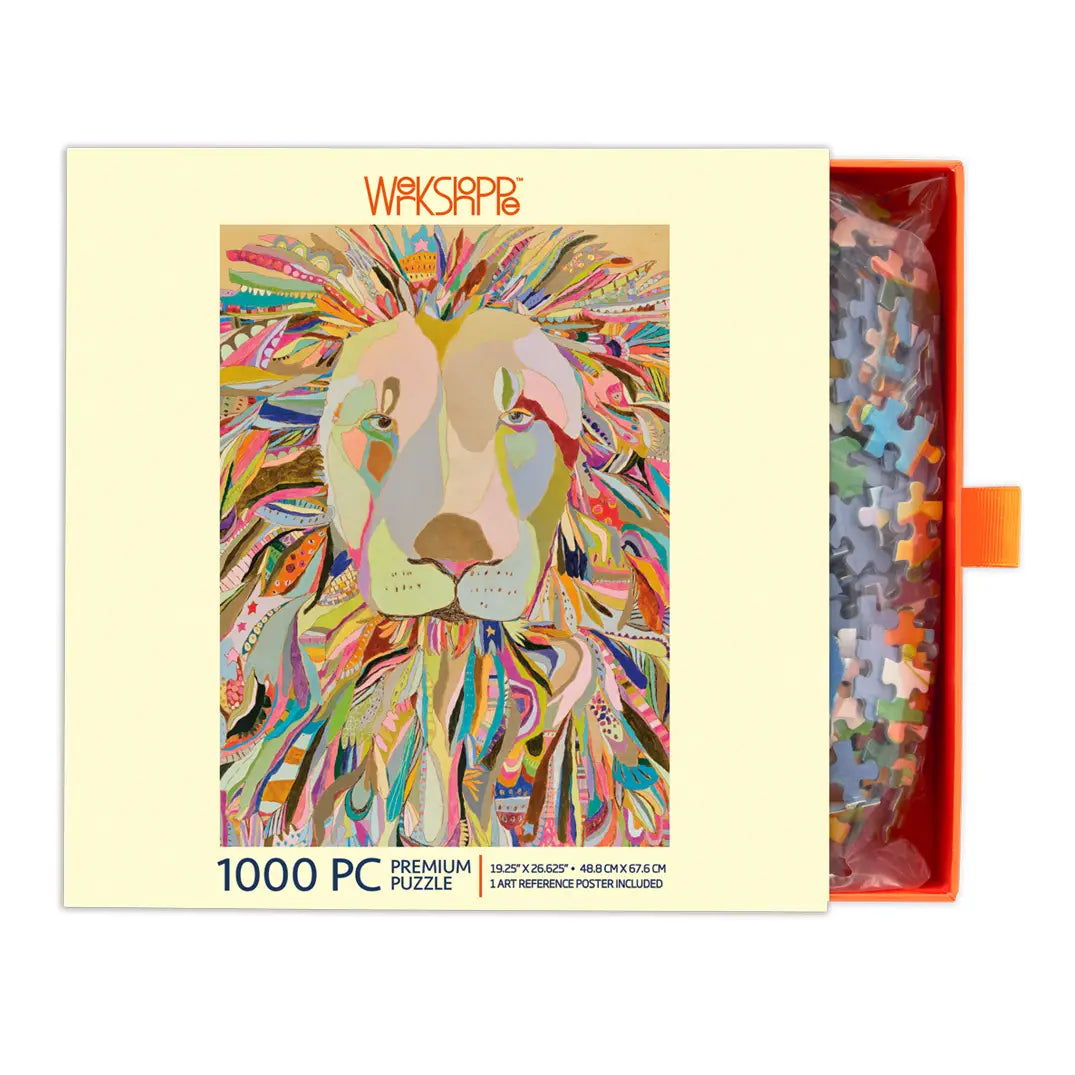 Majestic Lion | 1000 Piece Jigsaw Puzzle