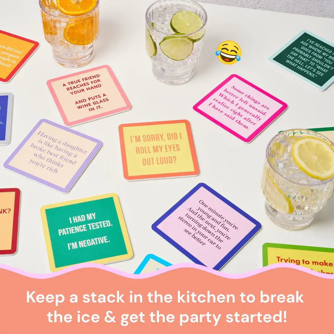 COASTER My Back goes Out | Funny Home Gift | Home Bar Deco