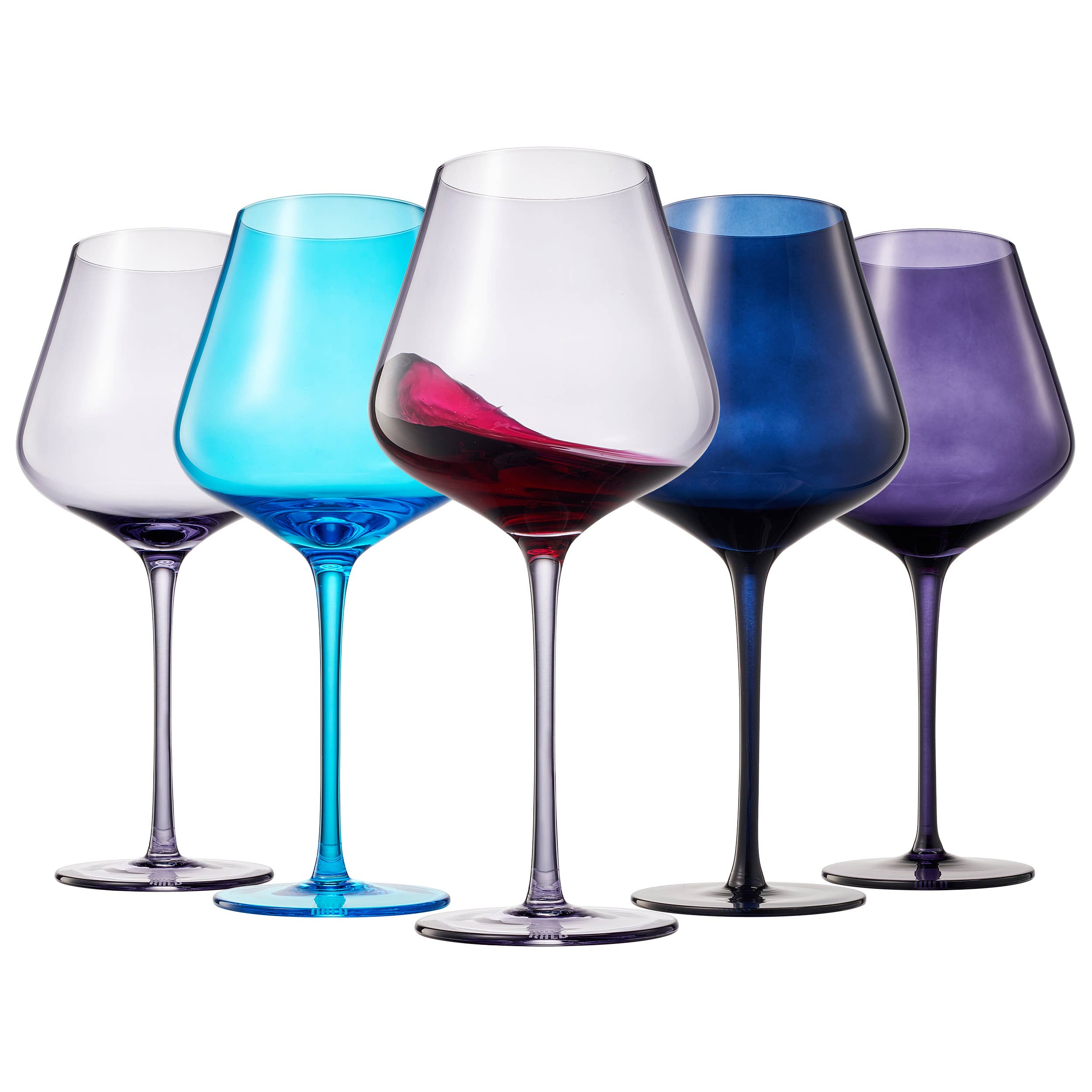 Colors of Santorini, City Wine Glassware - Thumbnail 3