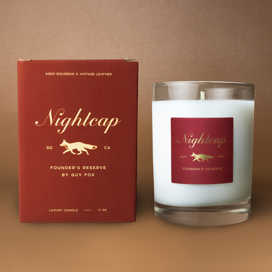 Nightcap - Reusable Men's Candle - Aged Bourbon & Vanilla