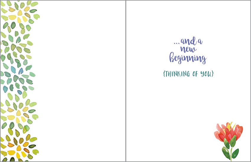 Thinking of You Greeting Card - Maren Flowers