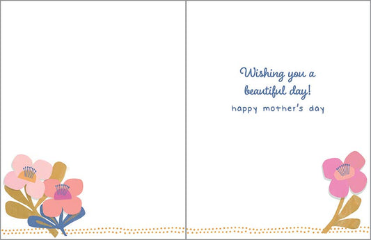 Mother's Day Greeting Card - Grandma Flowers