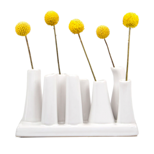 Pooley Bud Vase - White
