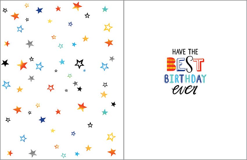 Birthday Greeting Card - Best Dad