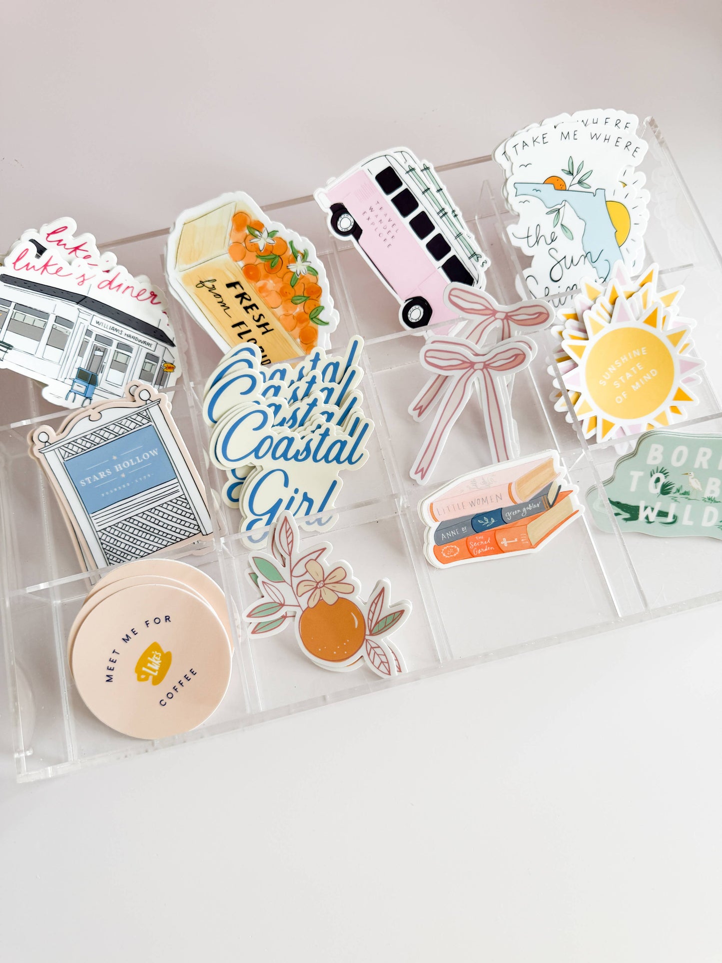 Coastal Girl Sticker