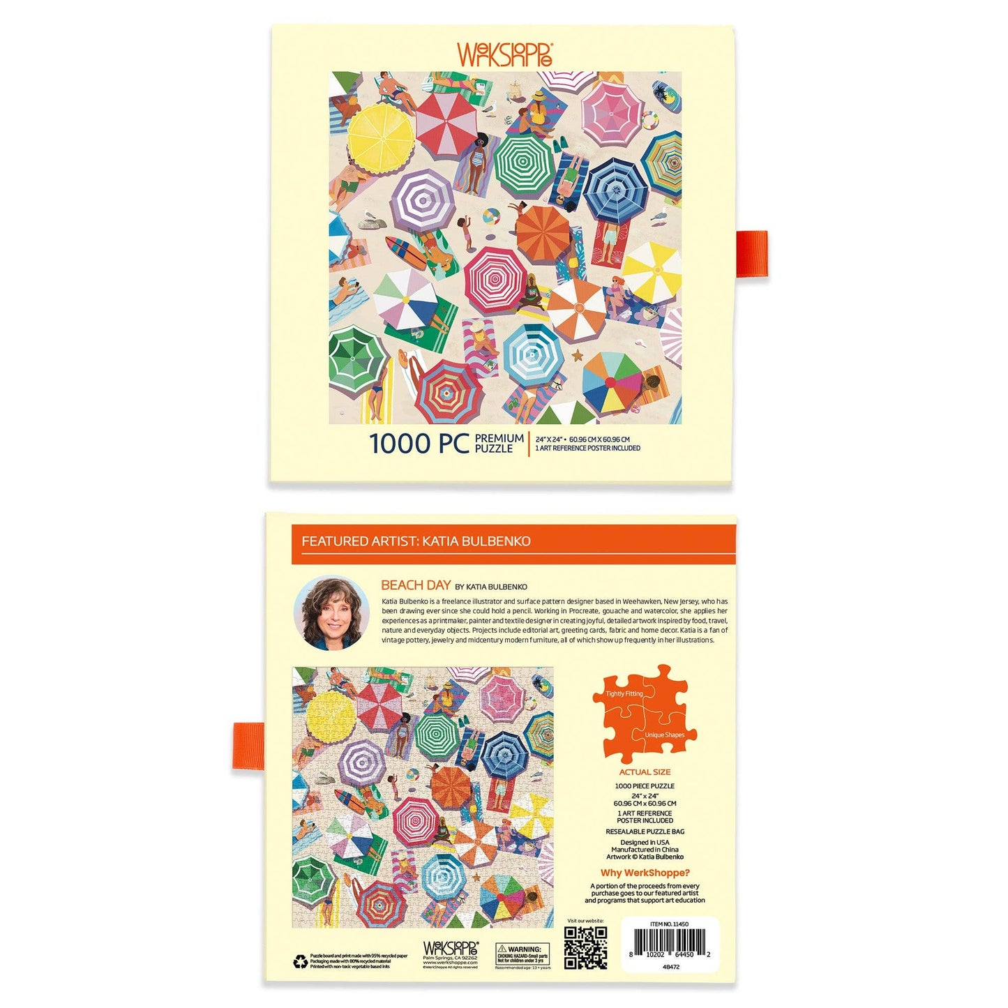 Beach Day 1000 Piece Summer Puzzle