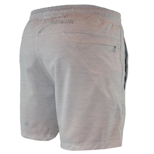 Kids Grey Heather Freeballers - Sport Shorts