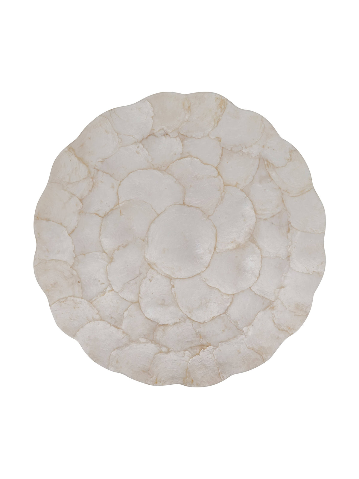 Scalloped Capiz Placemat