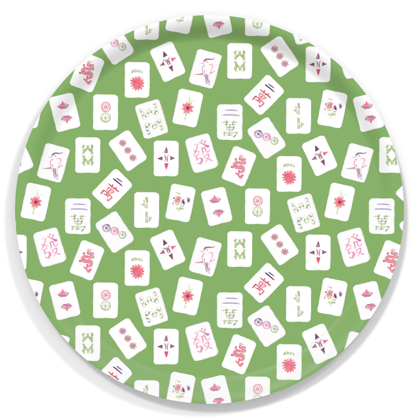 Let's Mahjong! Serving Tray: Three Sizes