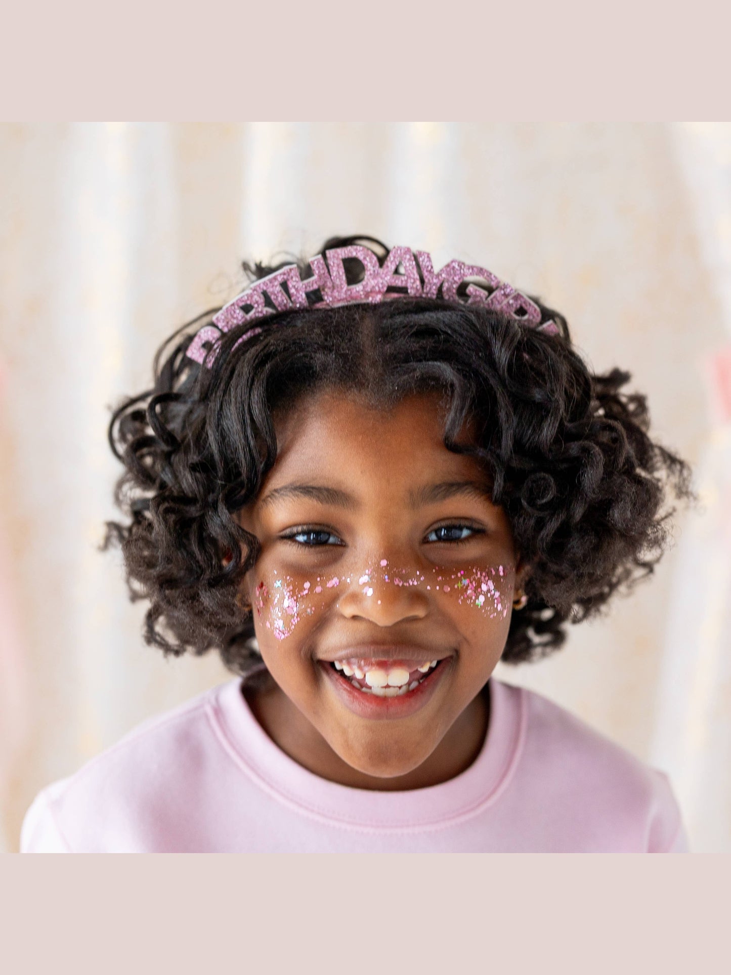 Pink Birthday Girl Headband - Kids Birthday Headband