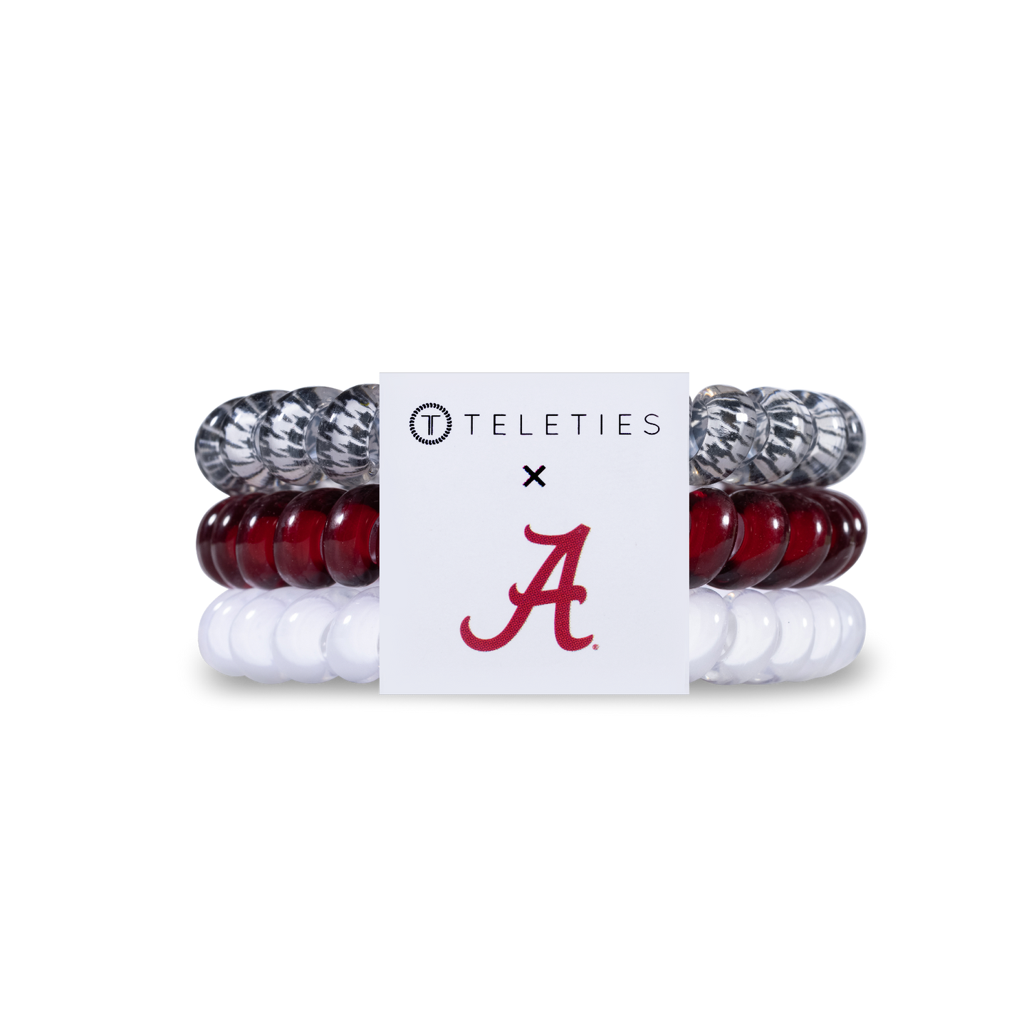 Spiral Hair Coils | Small | Univ. of Alabama Hair Ties