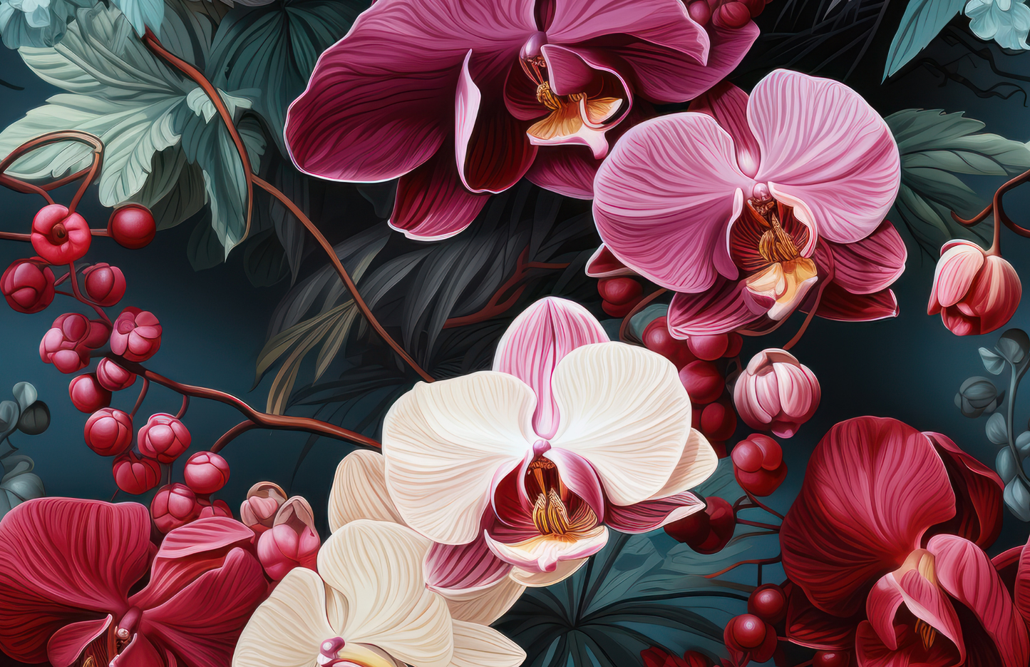 11x17 FAB FLORAL VOL 2 insert set of 10