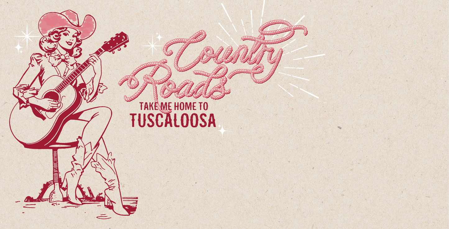 5.5x11 GAMEDAY TUSCALOOSA trinket tray insert set of 5