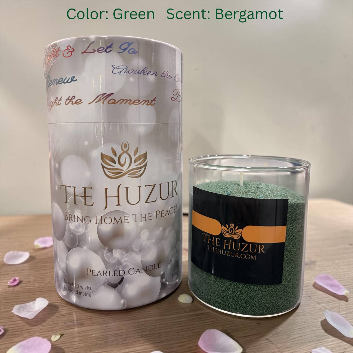 Sand Candle, Scented Candle Pearl Candle in 5 colors