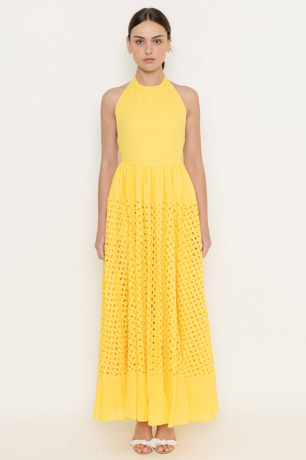 Resort Halter Maxi Dress