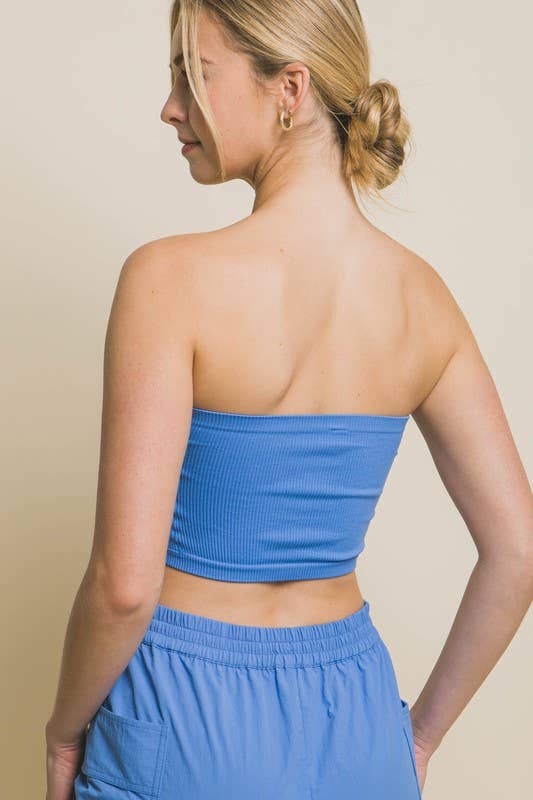 Seamless Crop Tube Top