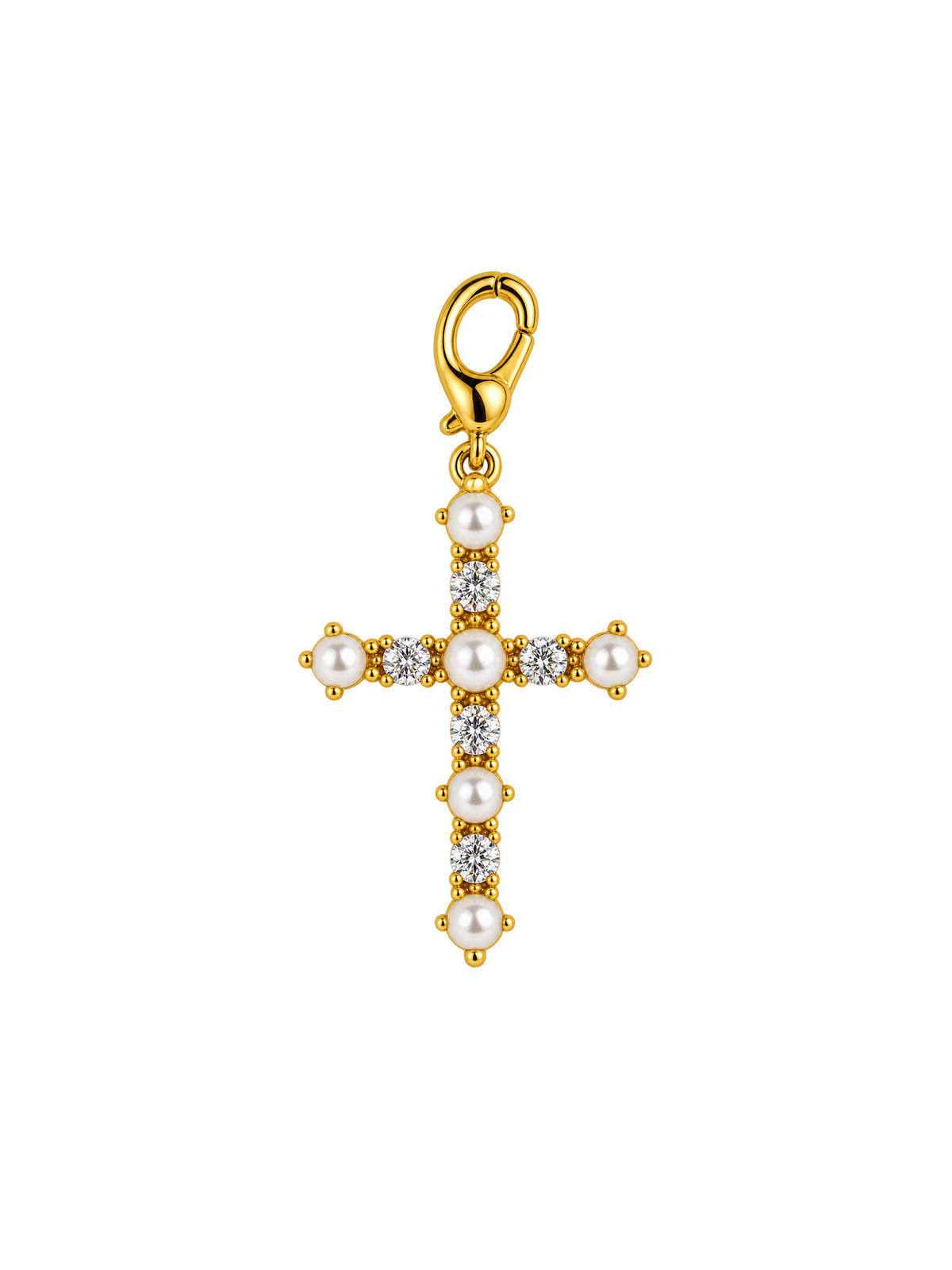 Pearl & Jewel Cross