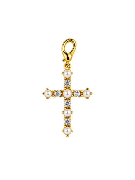 Pearl & Jewel Cross