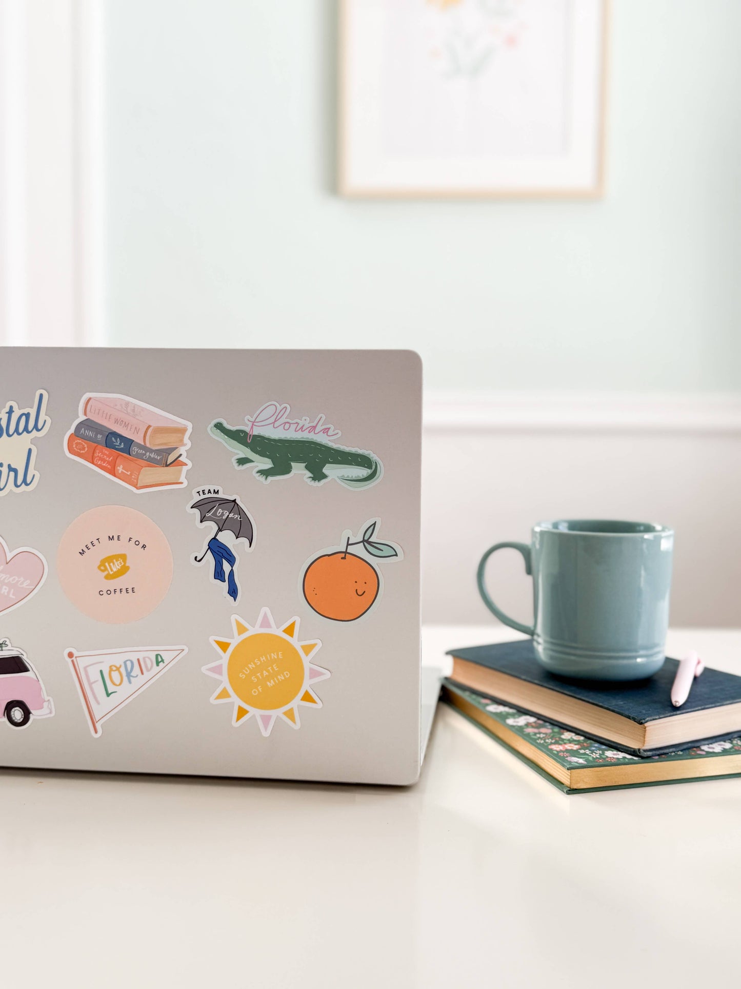 Rainbow Florida Pennant Sticker