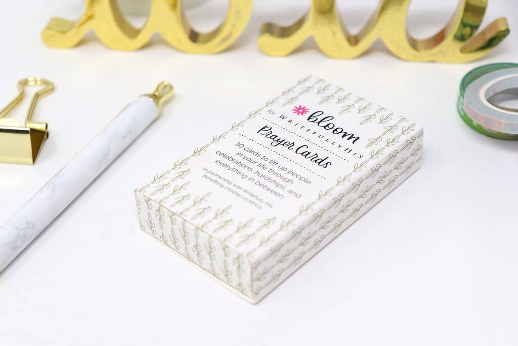 Writefully His Prayer Card Set