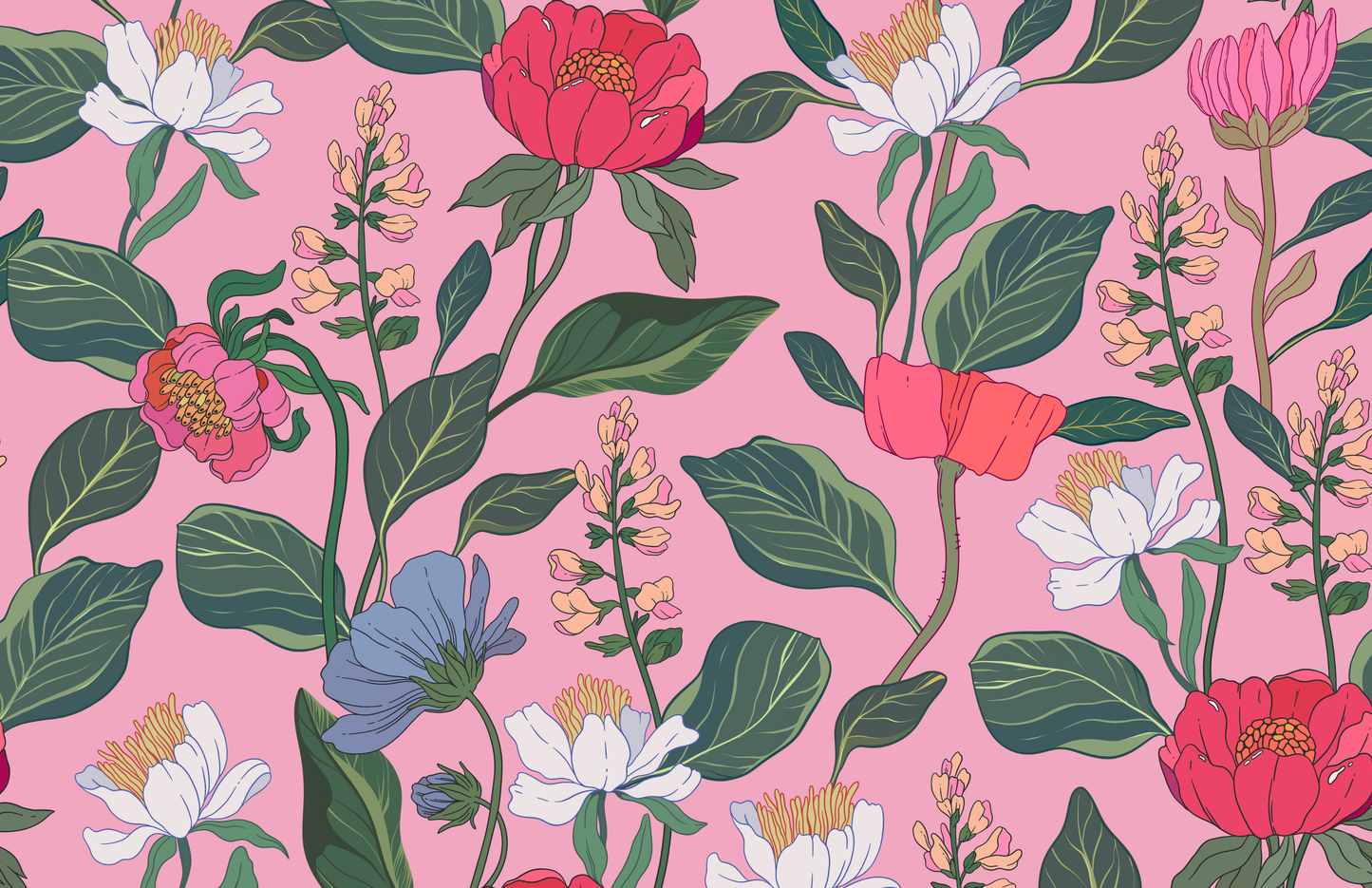 11x17 FAB FLORAL VOL 2 insert set of 10