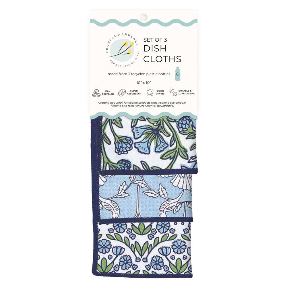 Blaire Blue Eco Dish Cloth (Set of 3)