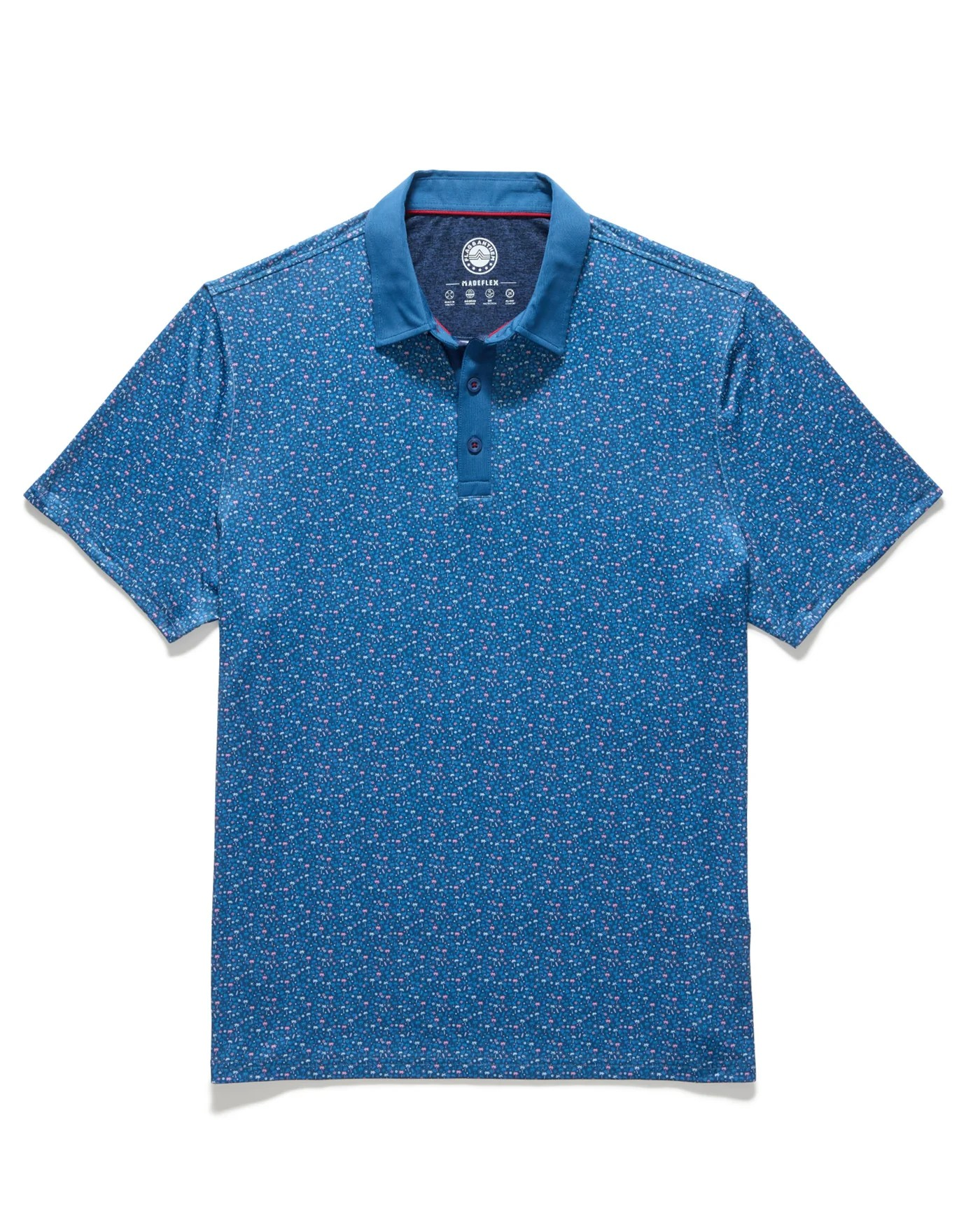 MVP Harrison Beach Print Performance Polo