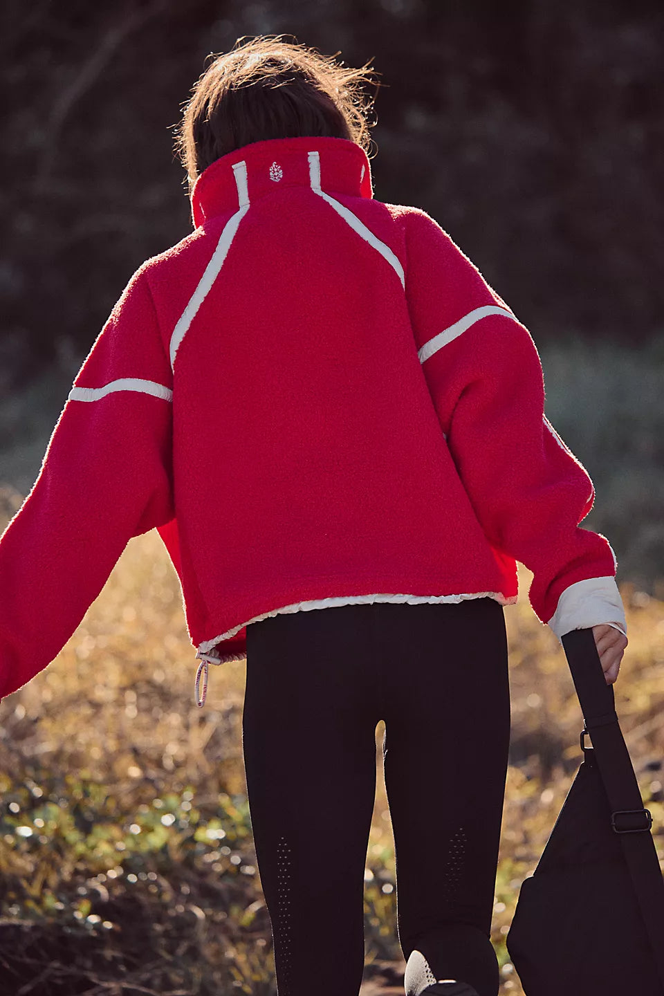 Mountain High Half Zip - Candy Apple