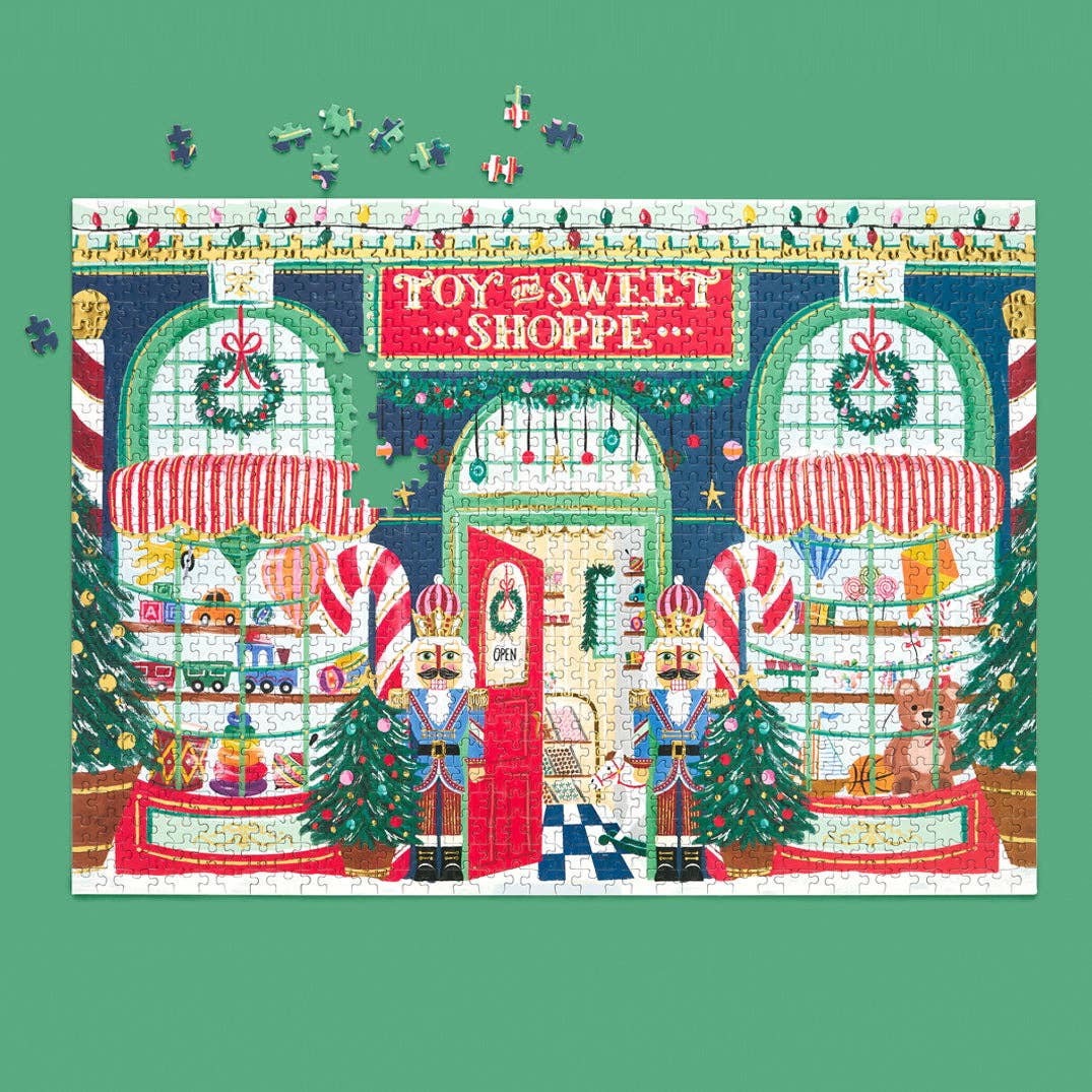 Toy & Sweet Shoppe 1000 Piece Puzzle | Holiday Gift