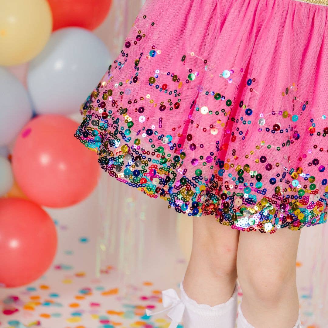 Raspberry Confetti Tutu - Dress Up Skirt - Kids Tutu