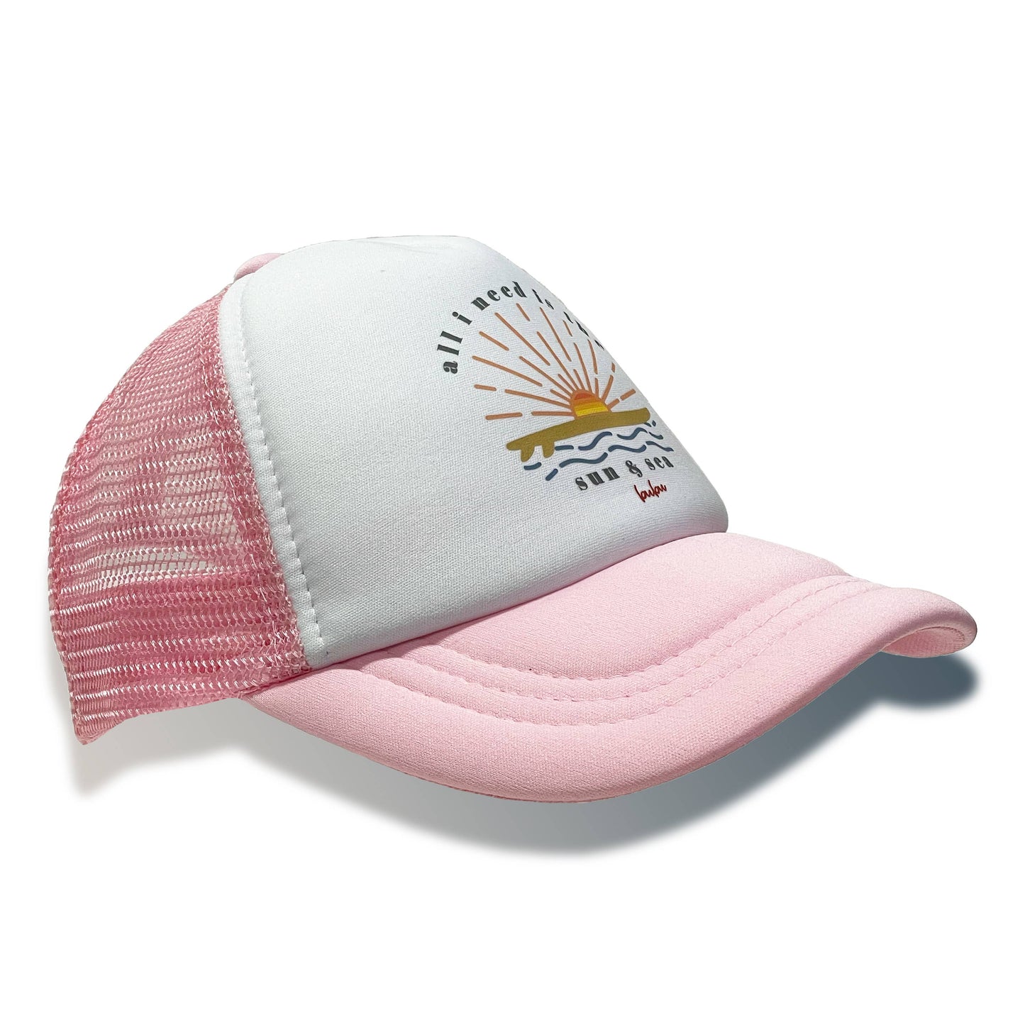 Sun & Sea Trucker Hat (multi color)