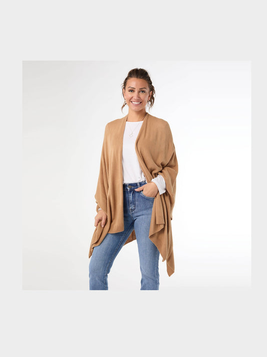 Kiara Lightweight Wrap - Taupe