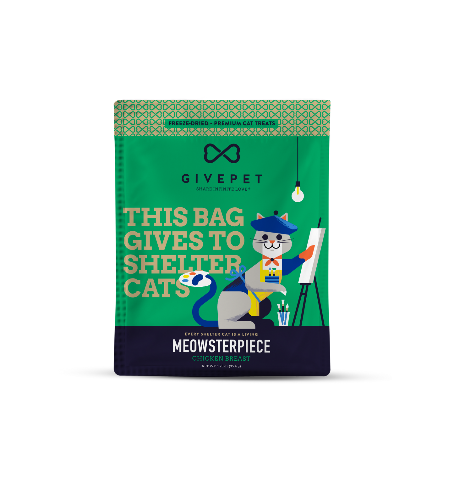 GivePet Meowsterpiece Freeze Dried Cat Treats