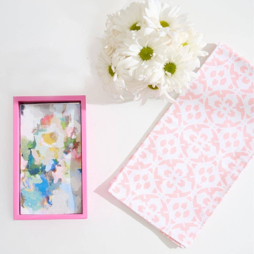 Laura Park Designs Bamboo Guest Towel Holder - Thumbnail 3