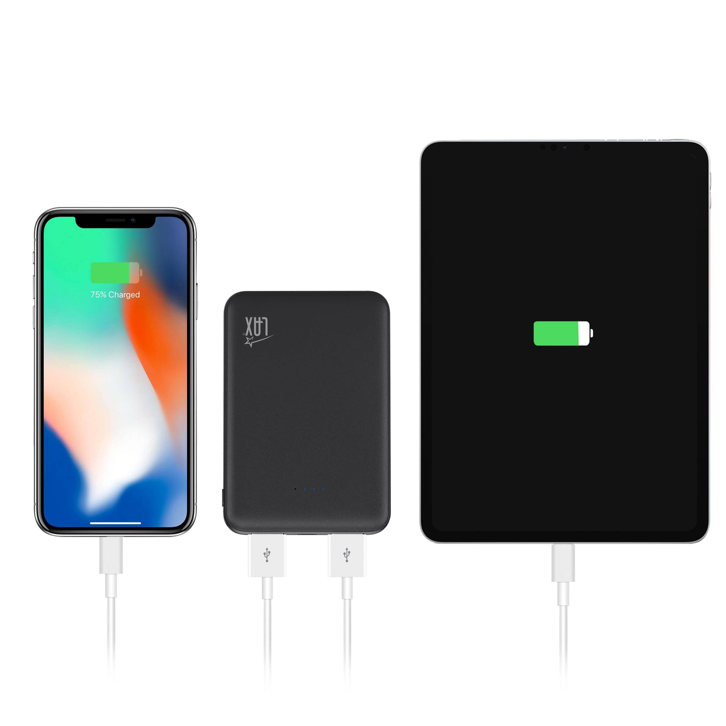 Ultra-Slim & Portable 6600 mAh Power Bank—Retail Packaging