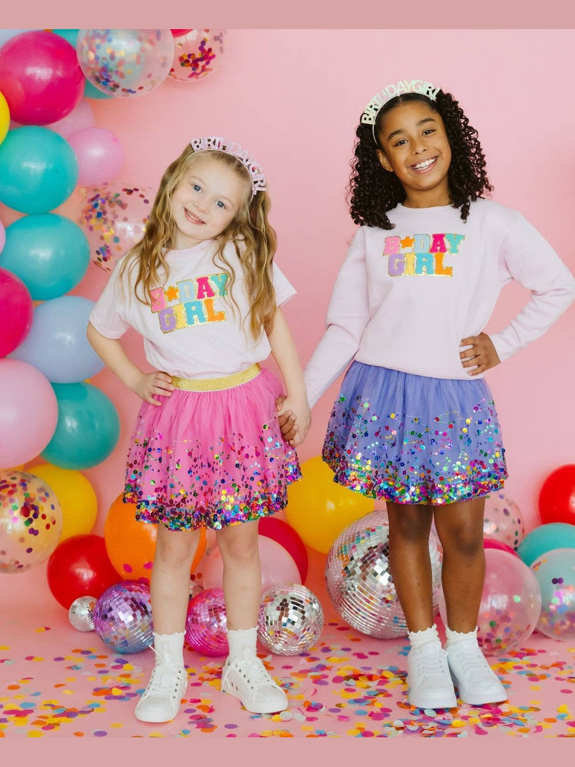 Pink Birthday Girl Headband - Kids Birthday Headband