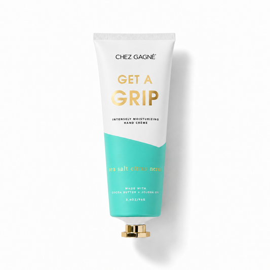 Get A Grip - Funny Hand Cream Gift, Sea Salt Citrus + Neroli