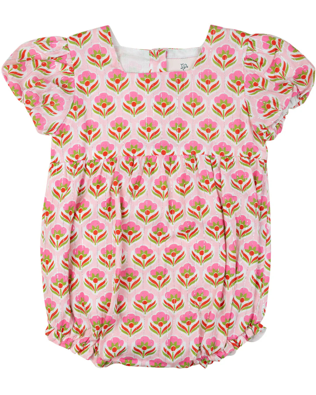 Pink Block Print Bubble