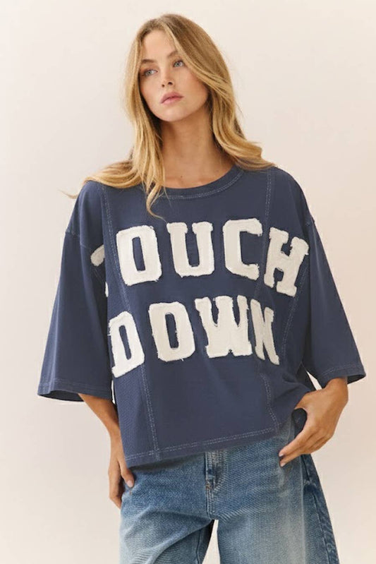 Acid Wash Oversized Sweatshirt